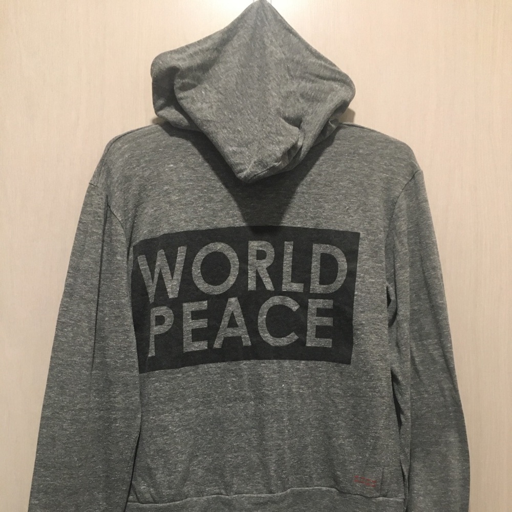 Peace Love World light weight jacket